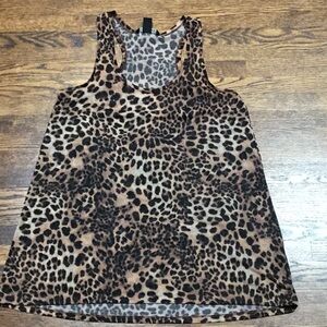 H&M Leopard Print Tank Top Camisole